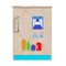 Flash Furniture Bright Beginnings Commercial Wooden Children's Kitchen Refrigerator w/ Integrated Storage MK-ME03508-GG - alternate 9